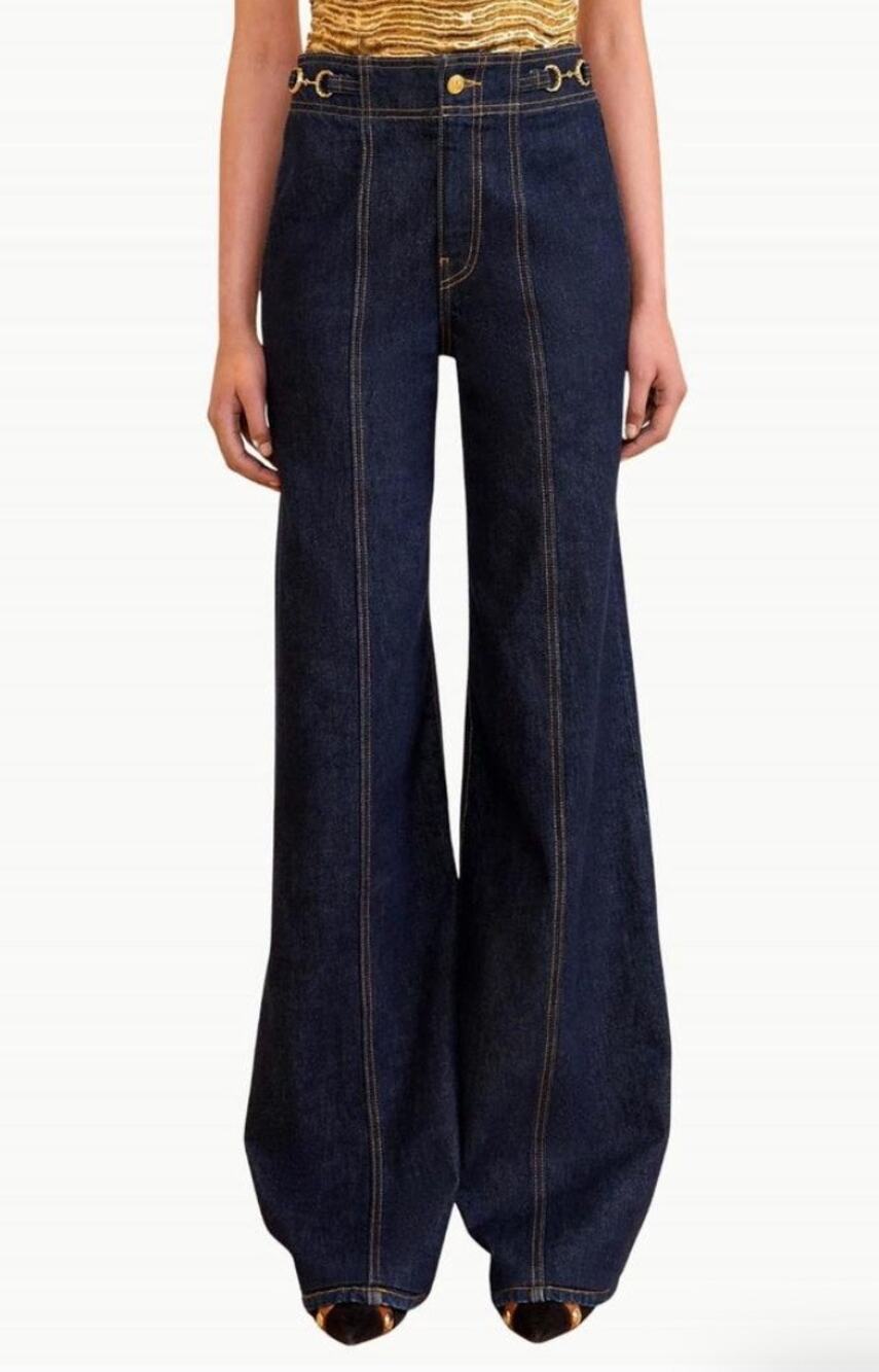 NWT ULLA JOHNSON Delphine High Rise Jeans